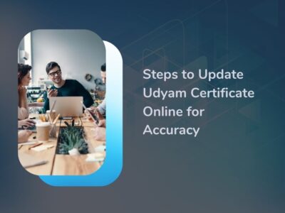 Update Udyam Certificate Online